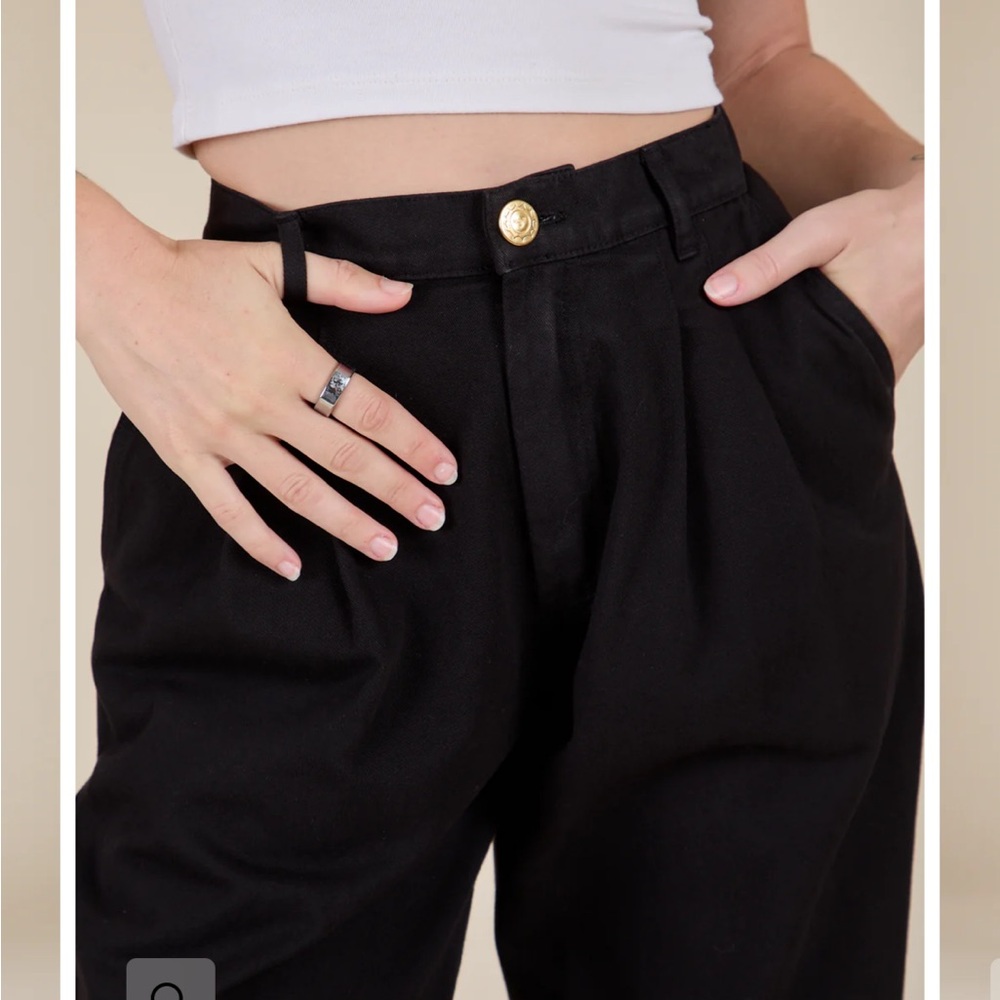 Big Bud Press Classic Black Women's Trousers